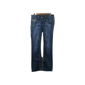 Rock Revival Womens Eugenia Bootcut Jeans Size 29 Dark Wash Rodeo Stitching